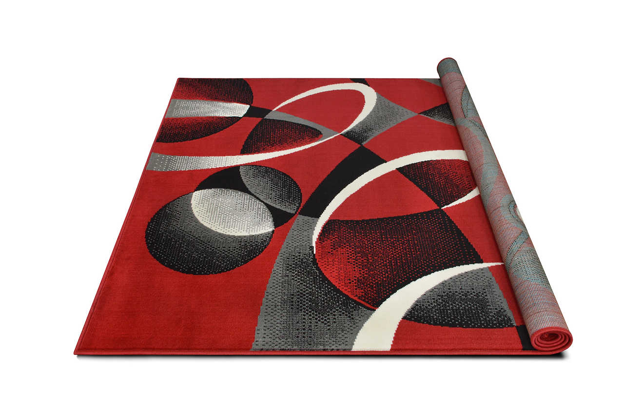 Contempo 45 Red Area Rug