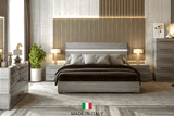 Mia Gray LED Italian Bedroom Set