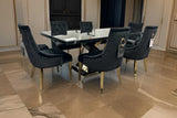 Viva Black Gold Dining Table