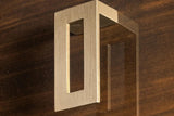 Eva Brown Modern Contemporary Solid Wood And Veneers 2-Drawers Nightstand - Ella Furniture