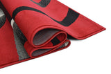 Contempo 45 Red Area Rug