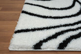 Comfy Shag Ivory Area Rug