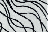 Comfy Shag Ivory Area Rug