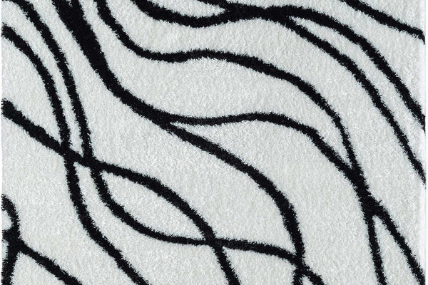 Comfy Shag Ivory Area Rug