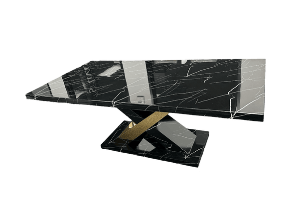 Viva Black Gold Dining Table