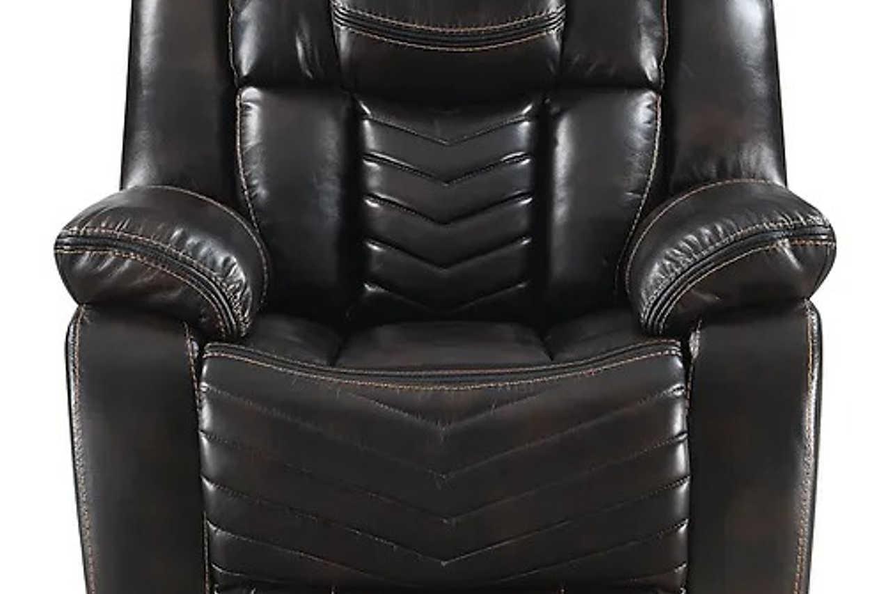 Lucky Charm Brown Recliner