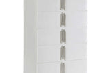 Token White Upholstered Panel Bedroom Set