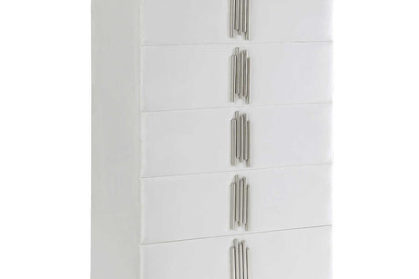 Token White Modern Chest - Ella Furniture