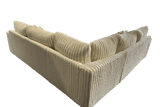 Noah Ivory Corduroy Sectional
