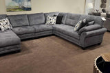 Capulet Bayou Gray Storage Ottoman
