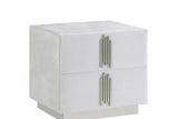 Token White Upholstered Panel Bedroom Set