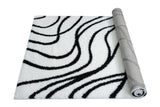 Comfy Shag Ivory Area Rug