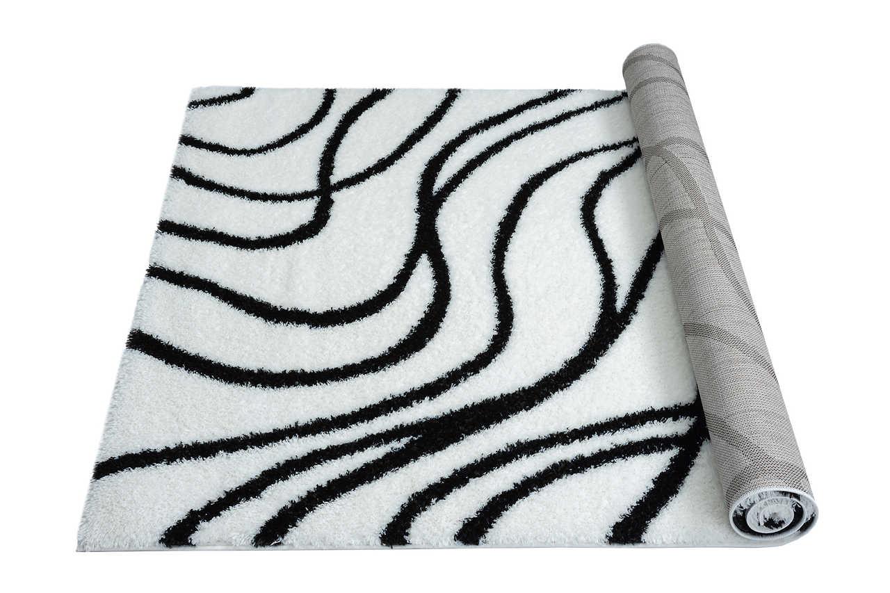 Comfy Shag Ivory Area Rug