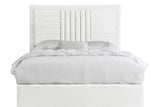 Anita Ivory Upholstered Platform King Bed