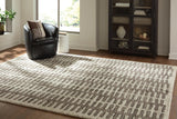 Cartlett White/Taupe/Black Extra Large Rug — product image 3