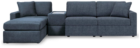 Modmax Ink 4-Piece Sectional with Ottoman — product image 2