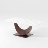 Tommy 71" White Top Dining Table