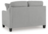 Adlai Shadow Chenille Loveseat
