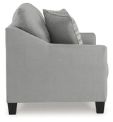 Adlai Shadow Chenille Loveseat