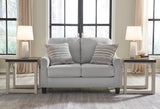 Adlai Shadow Chenille Loveseat