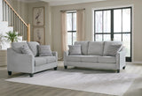 Adlai Shadow Sofa and Loveseat