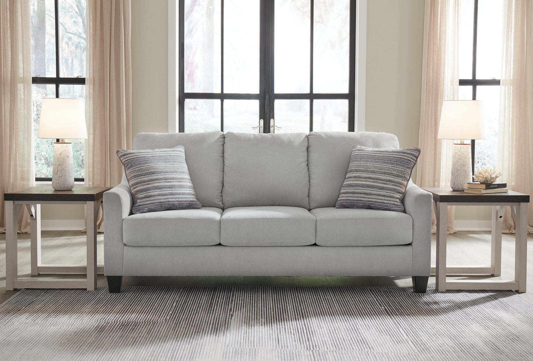 Adlai Shadow Chenille Sofa