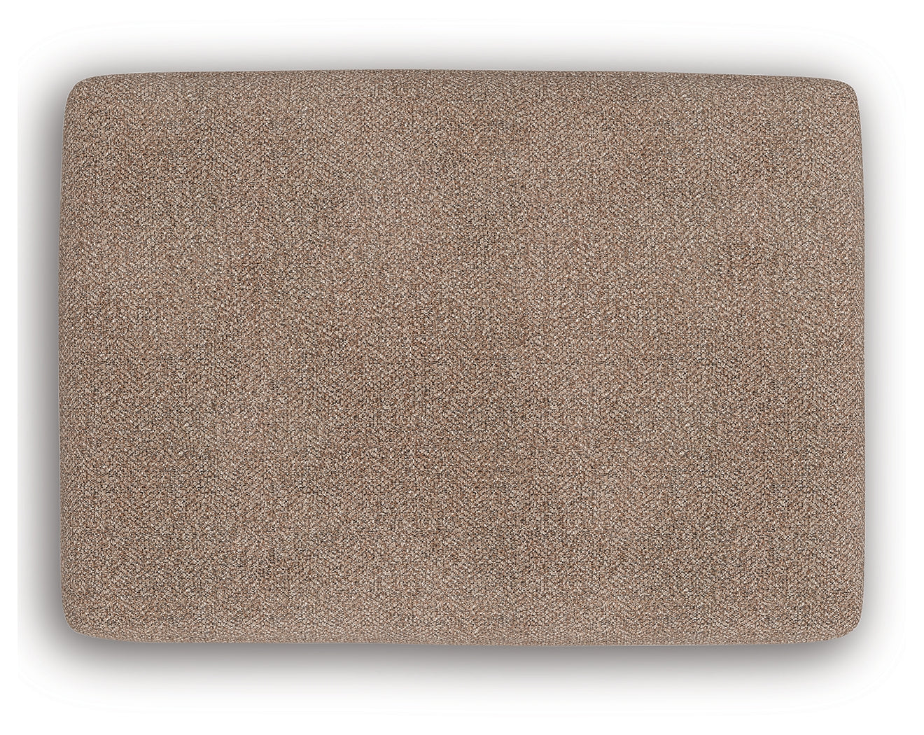 Triston-Peaks Suede Chenille Ottoman
