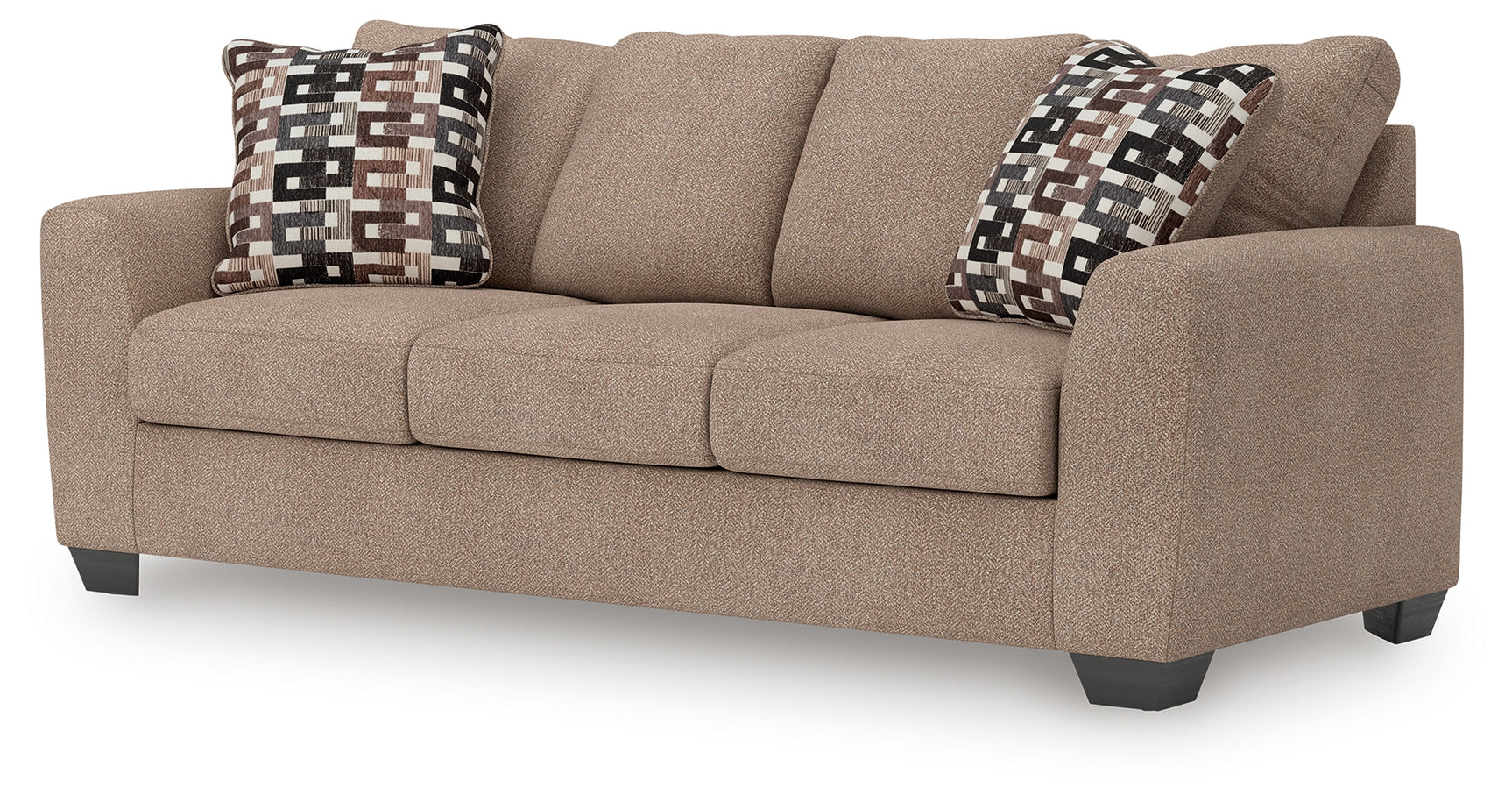 Triston-Peaks Suede Chenille Sofa