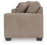 Triston-Peaks Suede Chenille Sofa