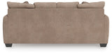 Triston-Peaks Suede Chenille Queen Sofa Sleeper
