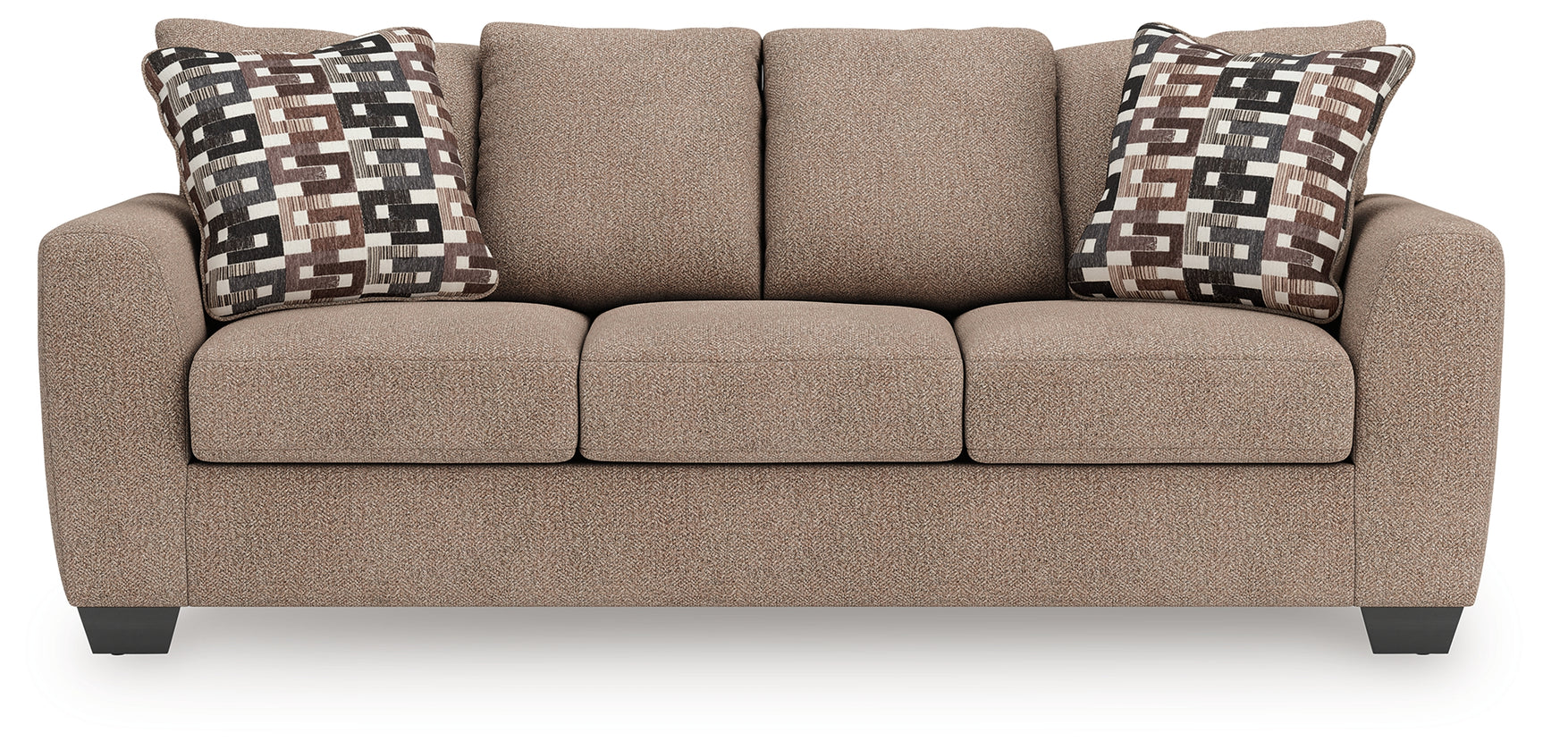 Triston-Peaks Suede Chenille Queen Sofa Sleeper