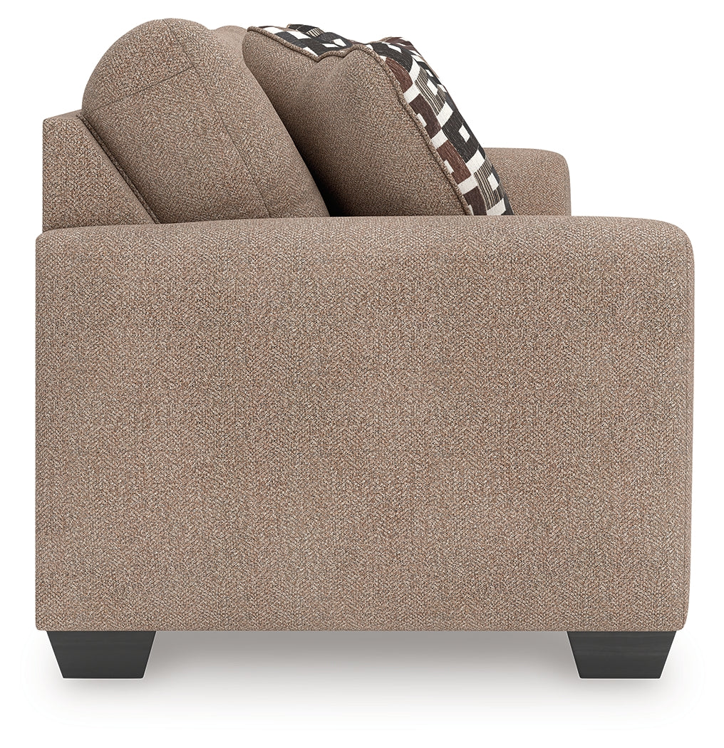 Triston-Peaks Suede Chenille Queen Sofa Sleeper
