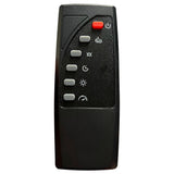 Tisdall Upholstered Cal King Flame Visualizer Bed Cream