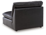 Emilia Black Sofa and Loveseat