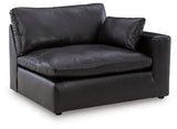 Emilia Black Sofa and Loveseat