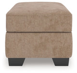 Olten Mocha Chenille Ottoman