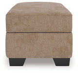 Olten Mocha Chenille Ottoman
