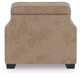 Olten Mocha Chenille Oversized Chair