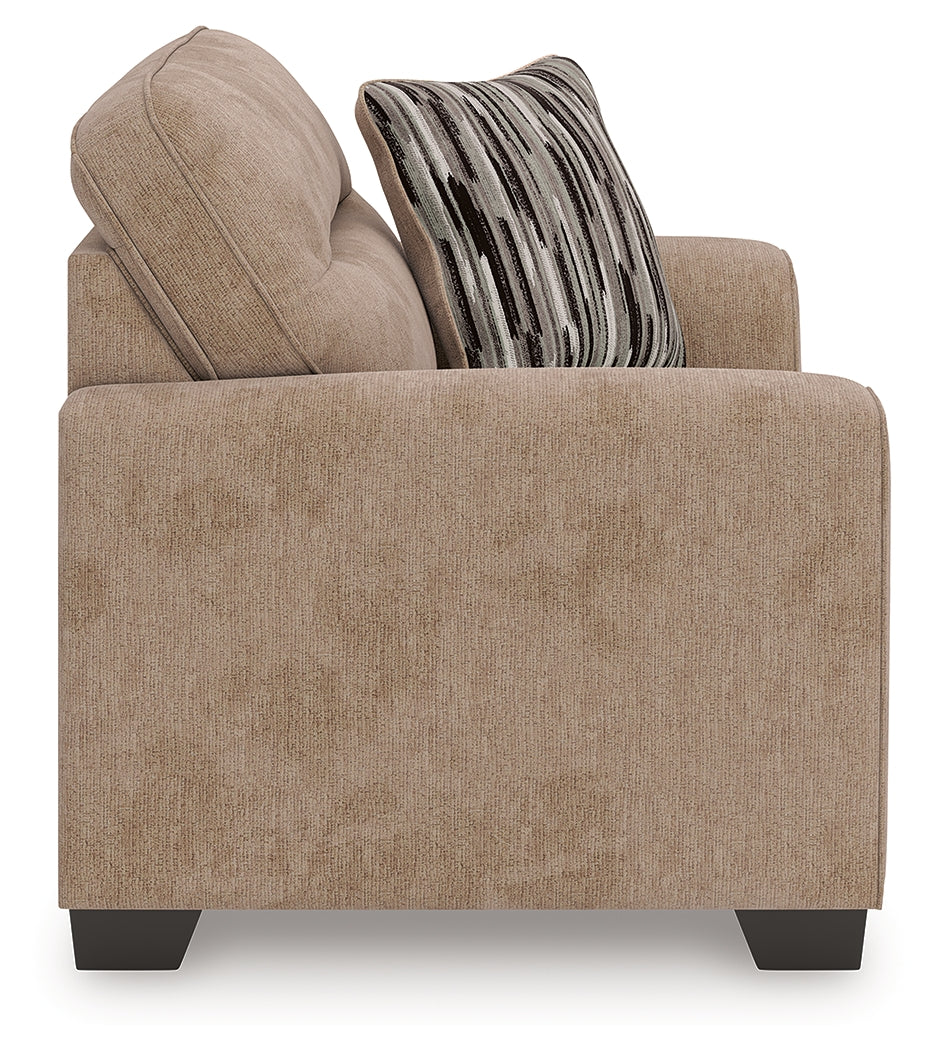 Olten Mocha Chenille Oversized Chair