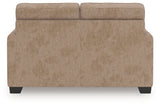 Olten Mocha Chenille Loveseat