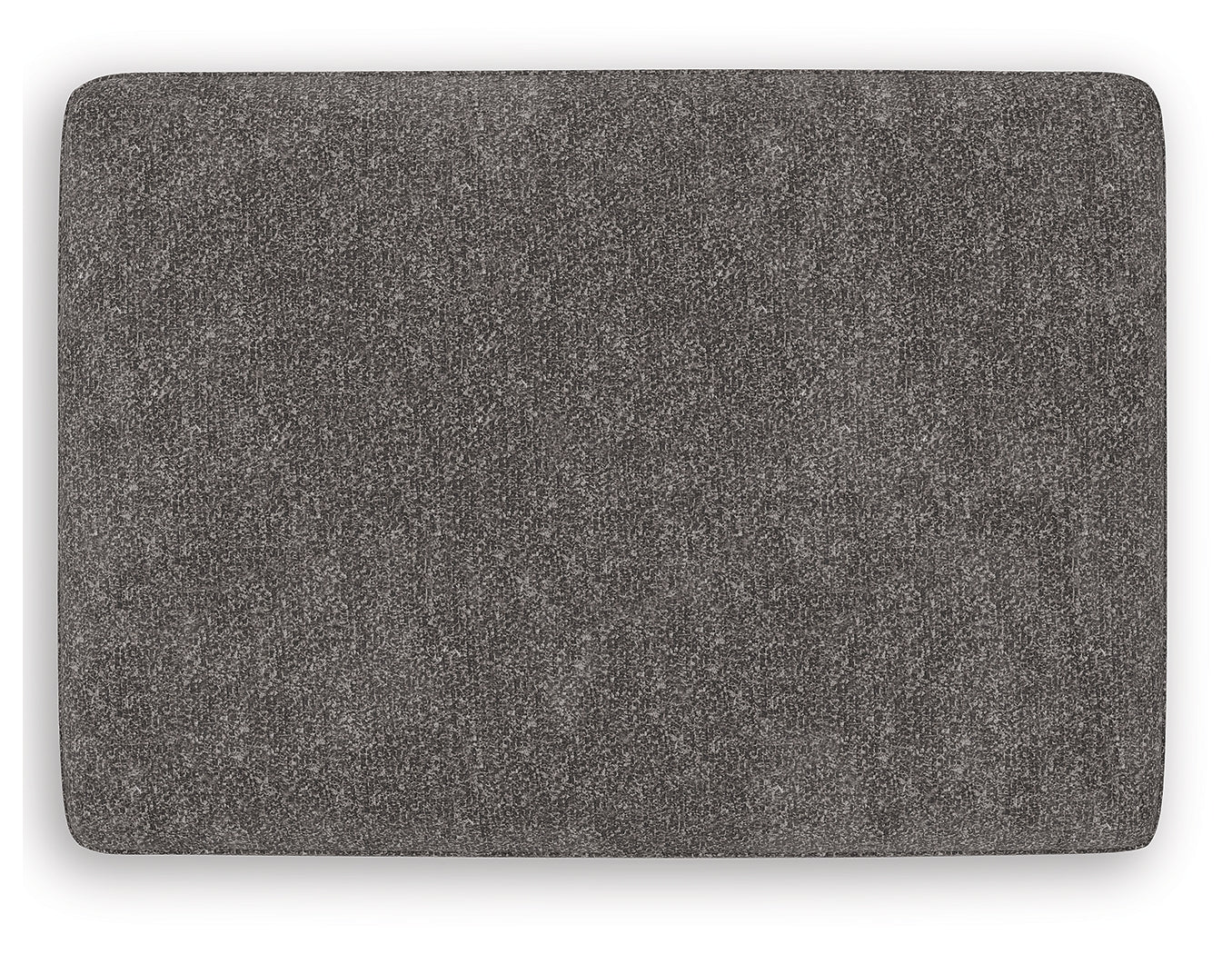 Olten Graphite Chenille Ottoman