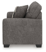Olten Graphite Chenille Oversized Chair