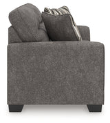 Olten Graphite Chenille Loveseat