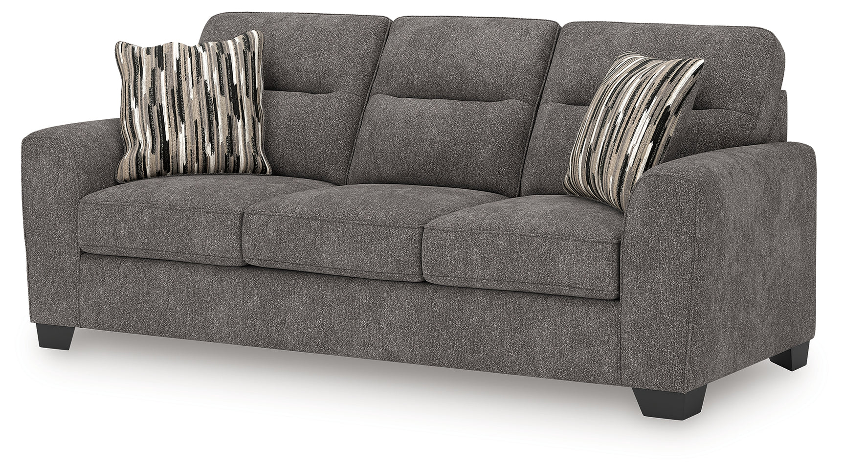 Olten Graphite Chenille Sofa