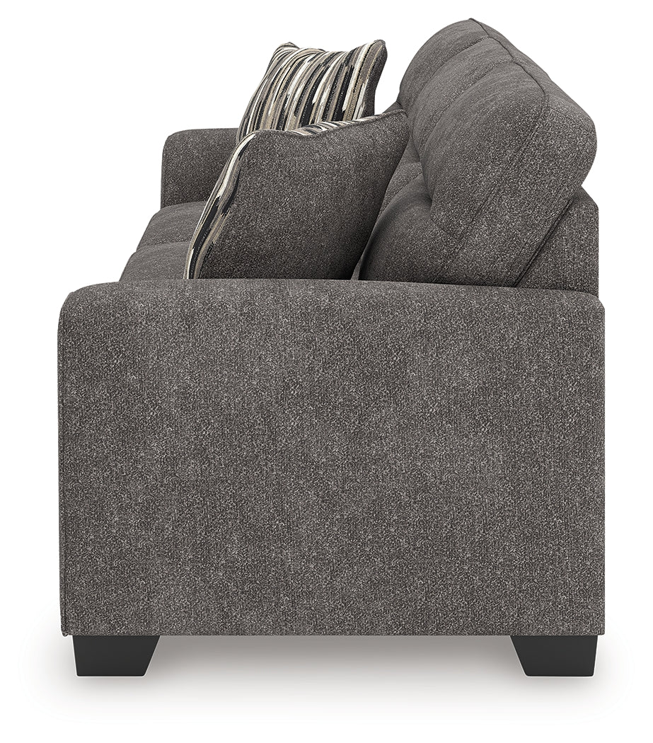 Olten Graphite Chenille Sofa