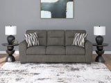 Olten Graphite Chenille Sofa