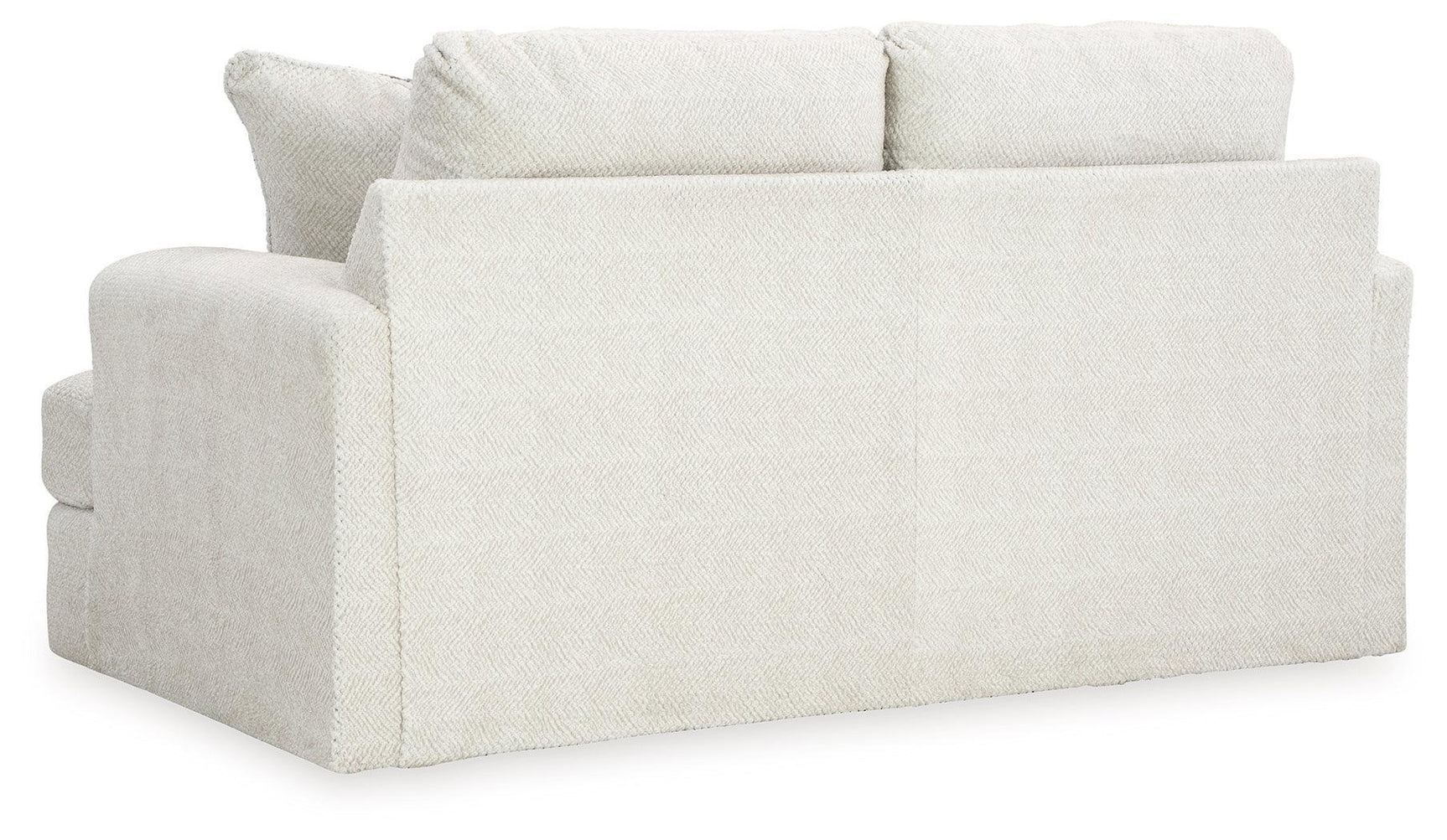 Karinne Linen Velvet Loveseat - Ella Furniture