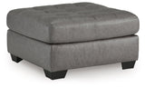 Clairette Court Alloy Chenille Oversized Accent Ottoman