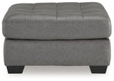 Clairette Court Alloy Chenille Oversized Accent Ottoman