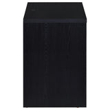 Westpark 2-drawer Nightstand LED Lights and USB Black